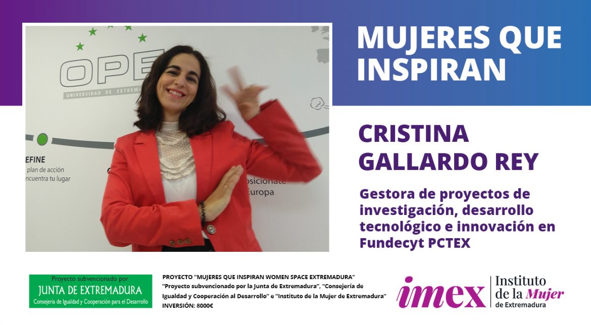 Cristina Gallardo Mujeres que Inspiran