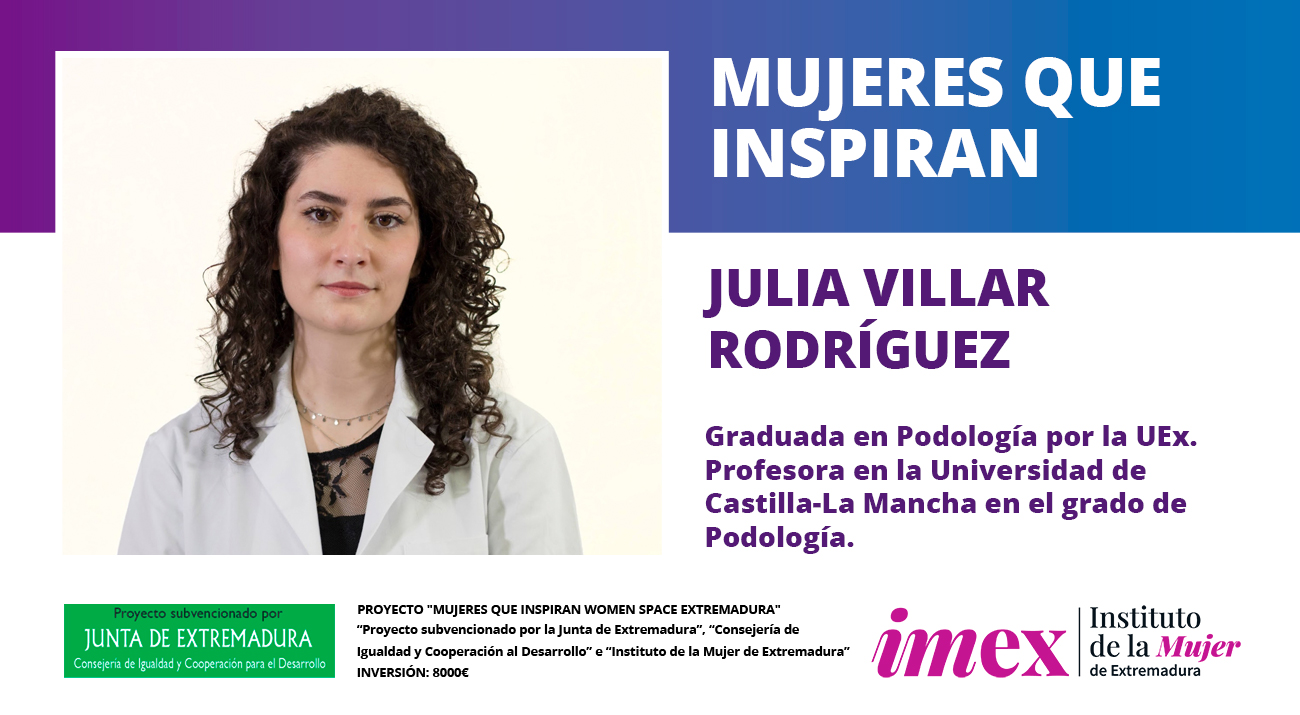 Julia Villar Rodríguez Podología UEx