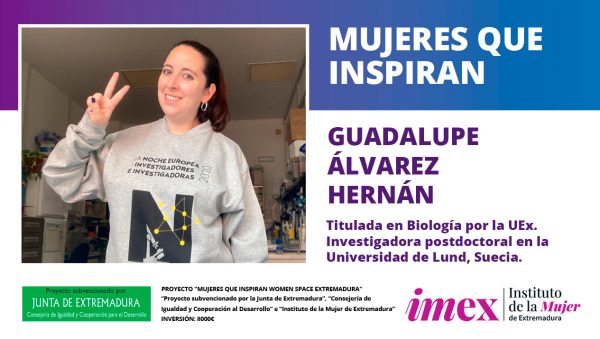 Guadalupe Álvarez Hernán - Investigadora Universidad de Lund (Suecia)