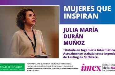 Julia María Durán Ingeniera de Testing de Software