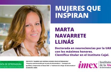 Marta Navarrete Llinás Científica titular en el Instituto Cajal