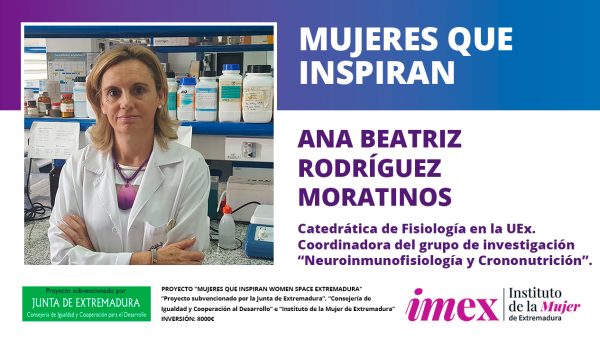 Ana Beatriz Rodríguez Moratinos Catedrática de Fisiología en la UEx