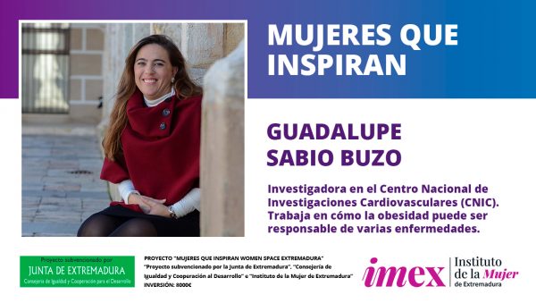 Guadalupe Sabio Buzo Investigadora CNIC