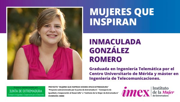 Inmaculada González Romero Ingeniera Telemática
