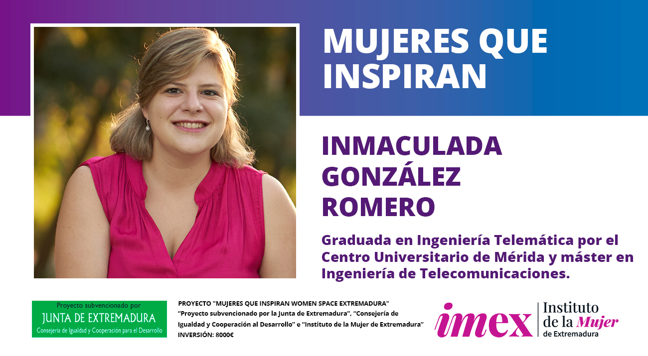 Inmaculada González Romero Ingeniera Telemática