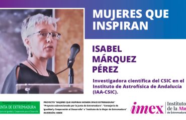 Isabel Máquez Pérez Investigadora científica del CSIC