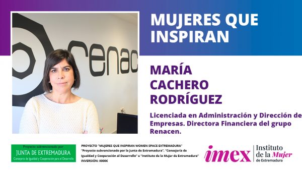 María Cachero Rodríguez Directora financiera Grupo Renacen