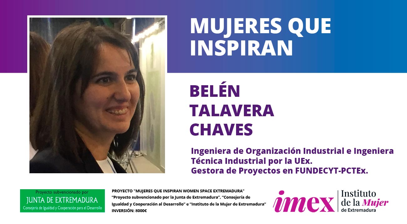 Belén Talavera Chaves Gestora Proyectos FUNDECYT PCTEX