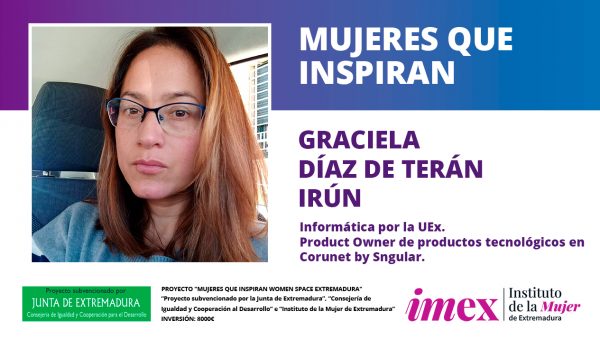 Graciela Díaz de Terán Irún Informática por la UEx Corunet by Sngular