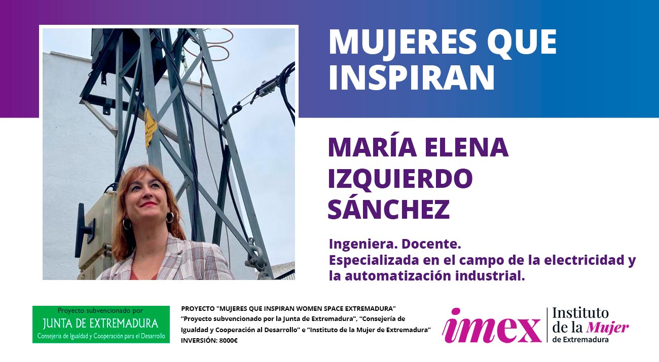 María Elena Izquierdo Sánchez Ingeniera Docente
