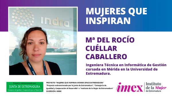 María Rocío Cuéllar Caballero ingeniera técnica en informática de gestión Indra