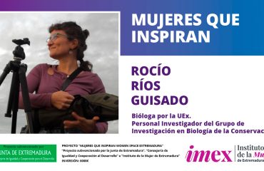 Rocío Ríos Guisado Bióloga por la UEx Personal Investigador del Grupo de Investigación en Biología de la Conservación