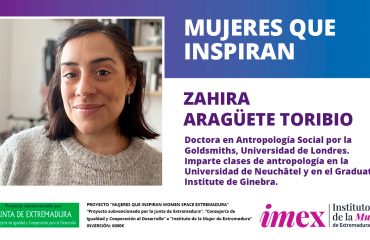 Zahira Aragüete Toribio Doctora Antropología Social Goldsmiths Universidad de Londres
