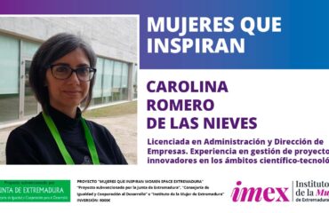 Carolina Romero de las Nieves Administración y Dirección de empresas