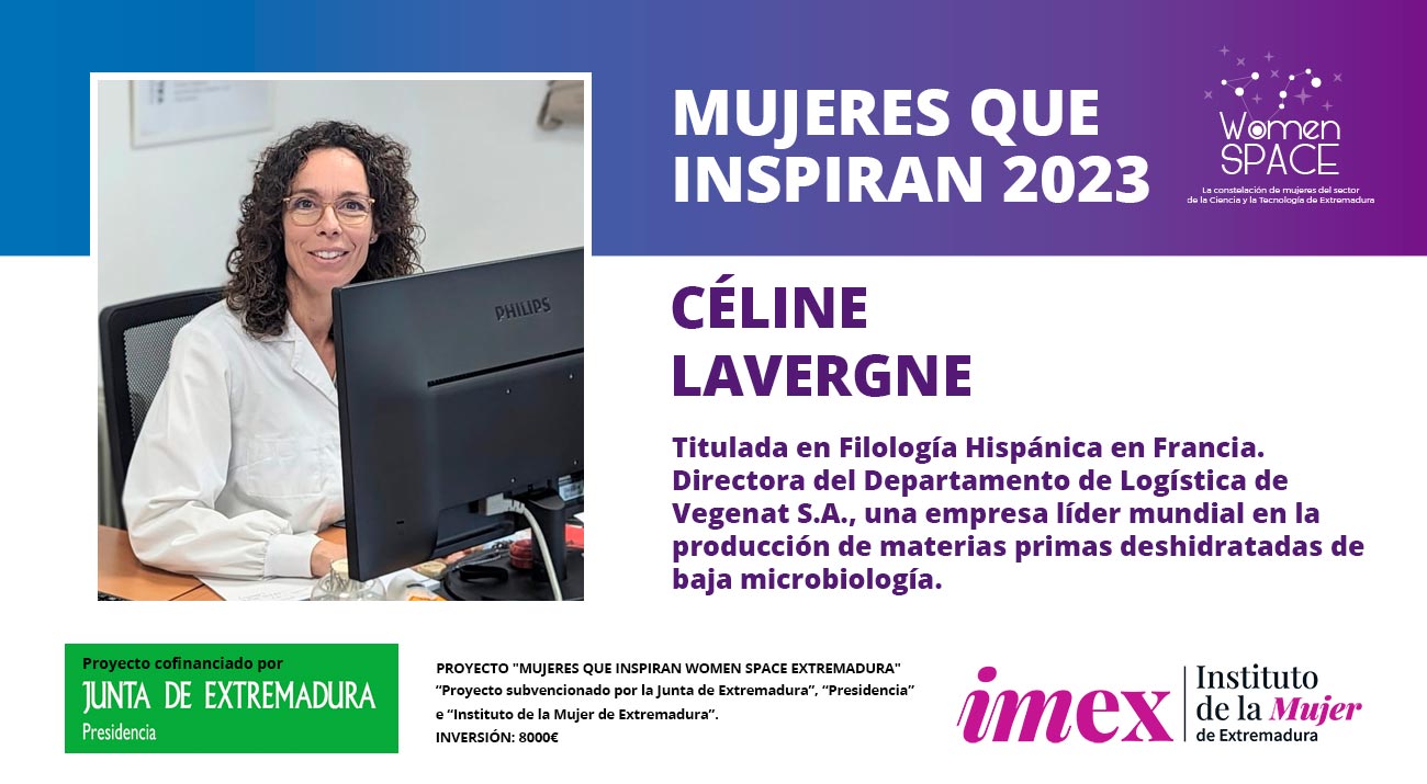 Céline Lavergne - Filología Hispánica - Vegenat - Mujeres que inspiran 2023
