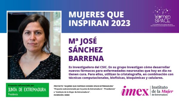 Mª José Sánchez Barrena. Investigadora del CSIC. Mujeres que Inspiran 2023.
